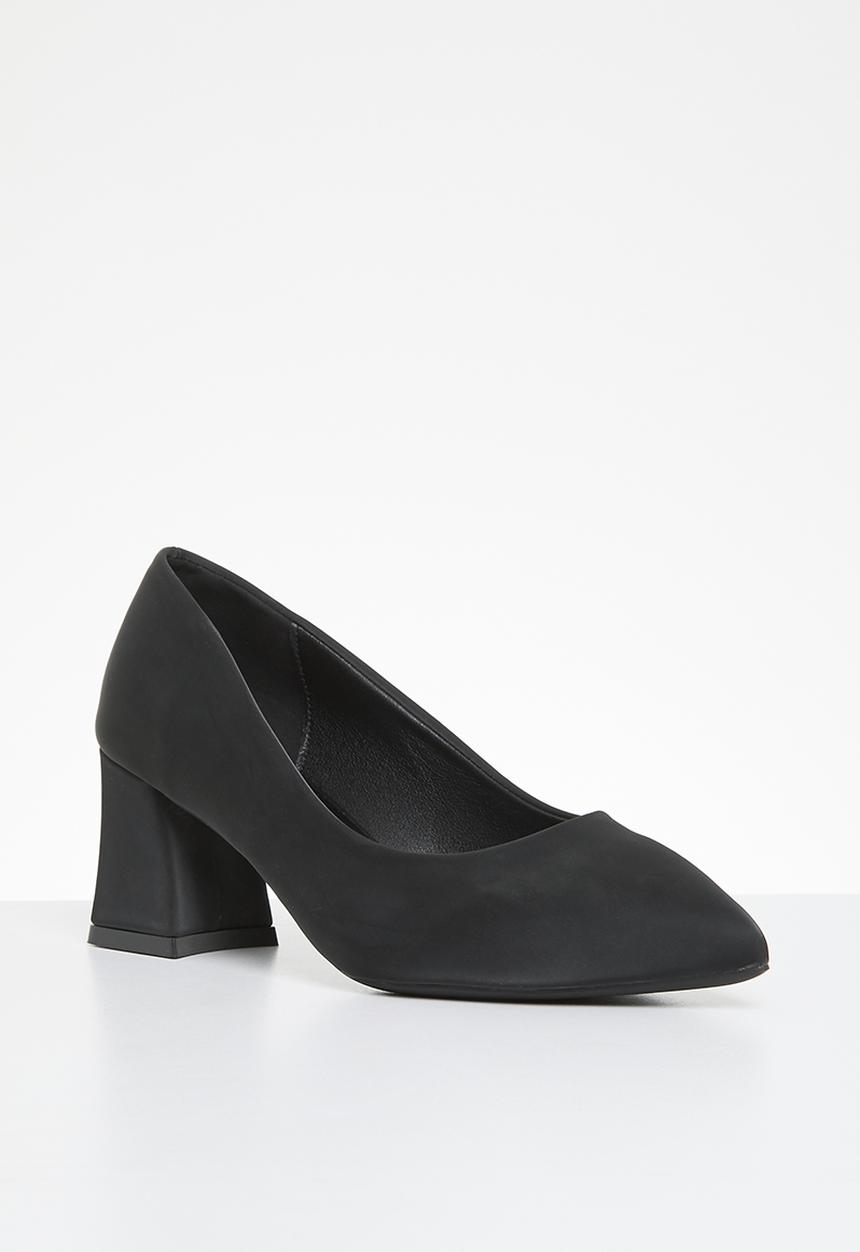 edit - Zandi block heel - black