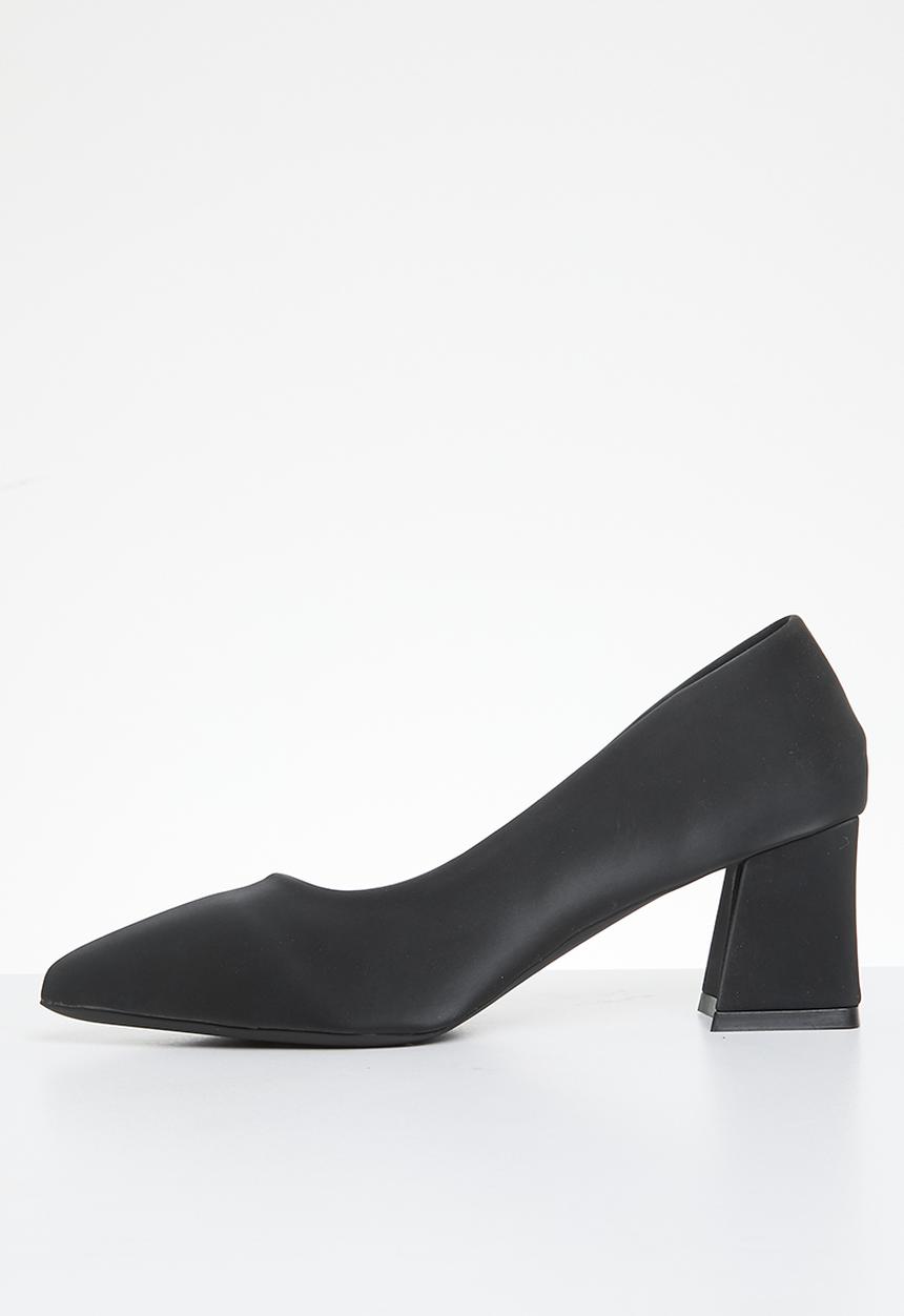 edit - Zandi block heel - black