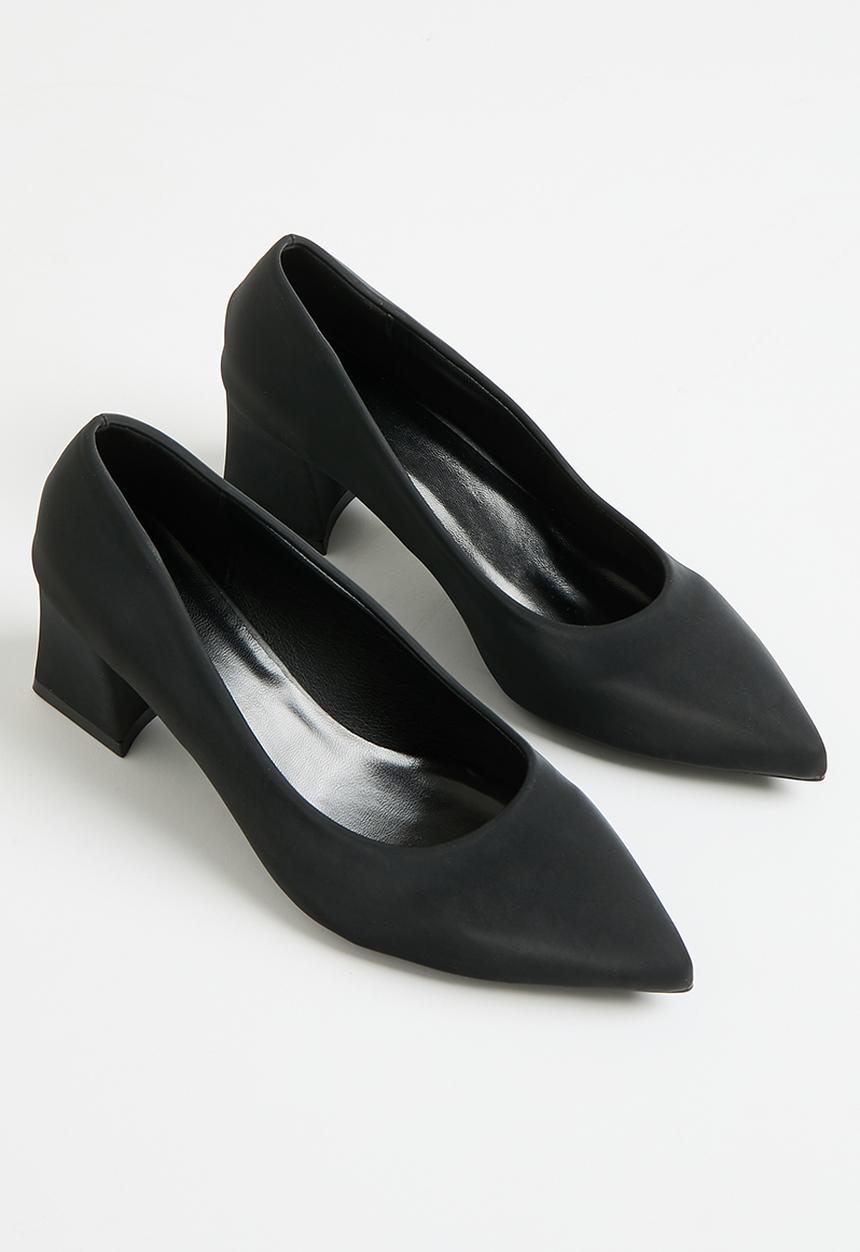edit - Zandi block heel - black