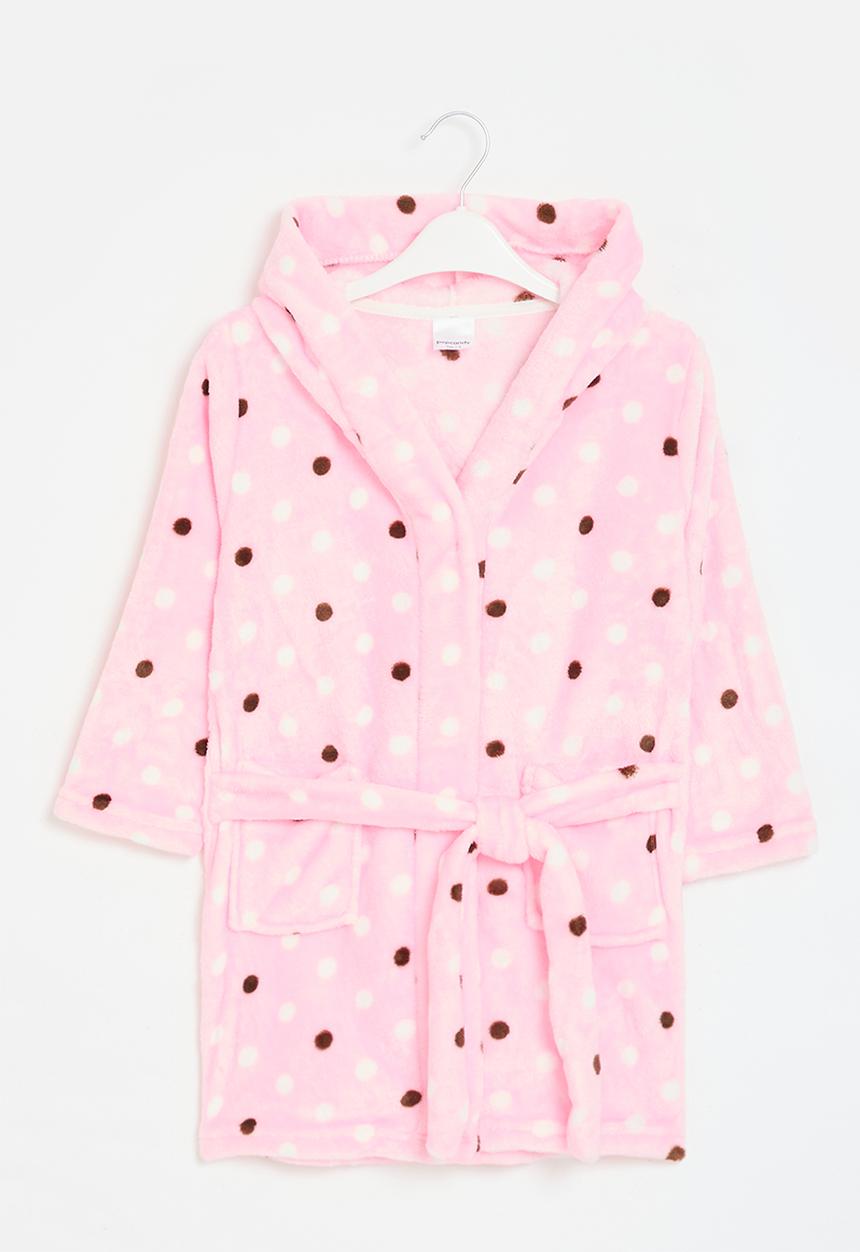 Pop Candy - Polka dot dressing gown - pink