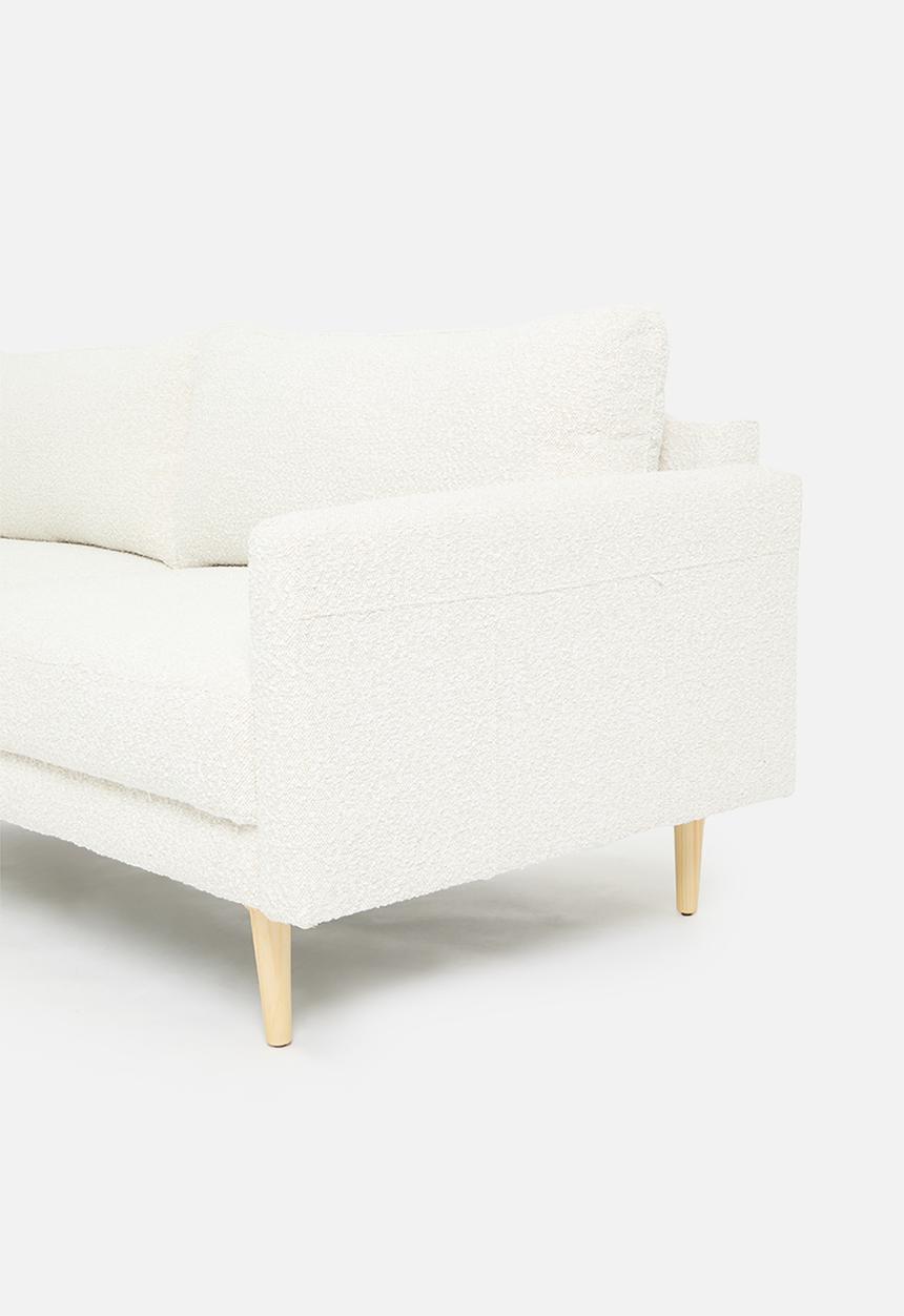 Sixth Floor - Hadley 3 seater - aurora cream