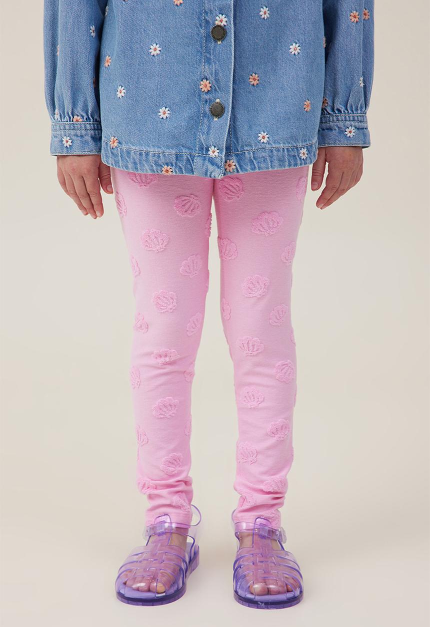 Cotton On - Huggie tights - cali pink/shells