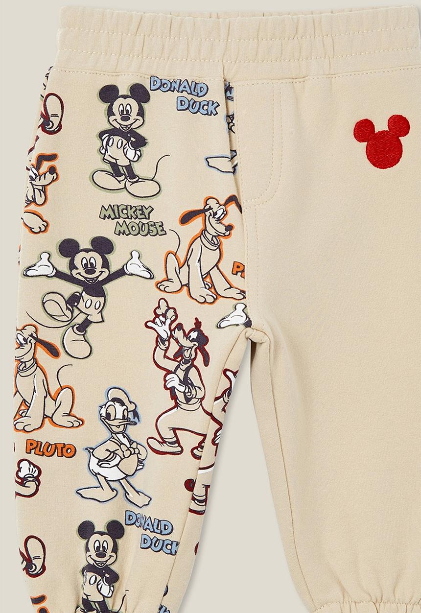 Cotton On - Felix trackpant lcn - lcn dis rainy day/mickey mouse & friends