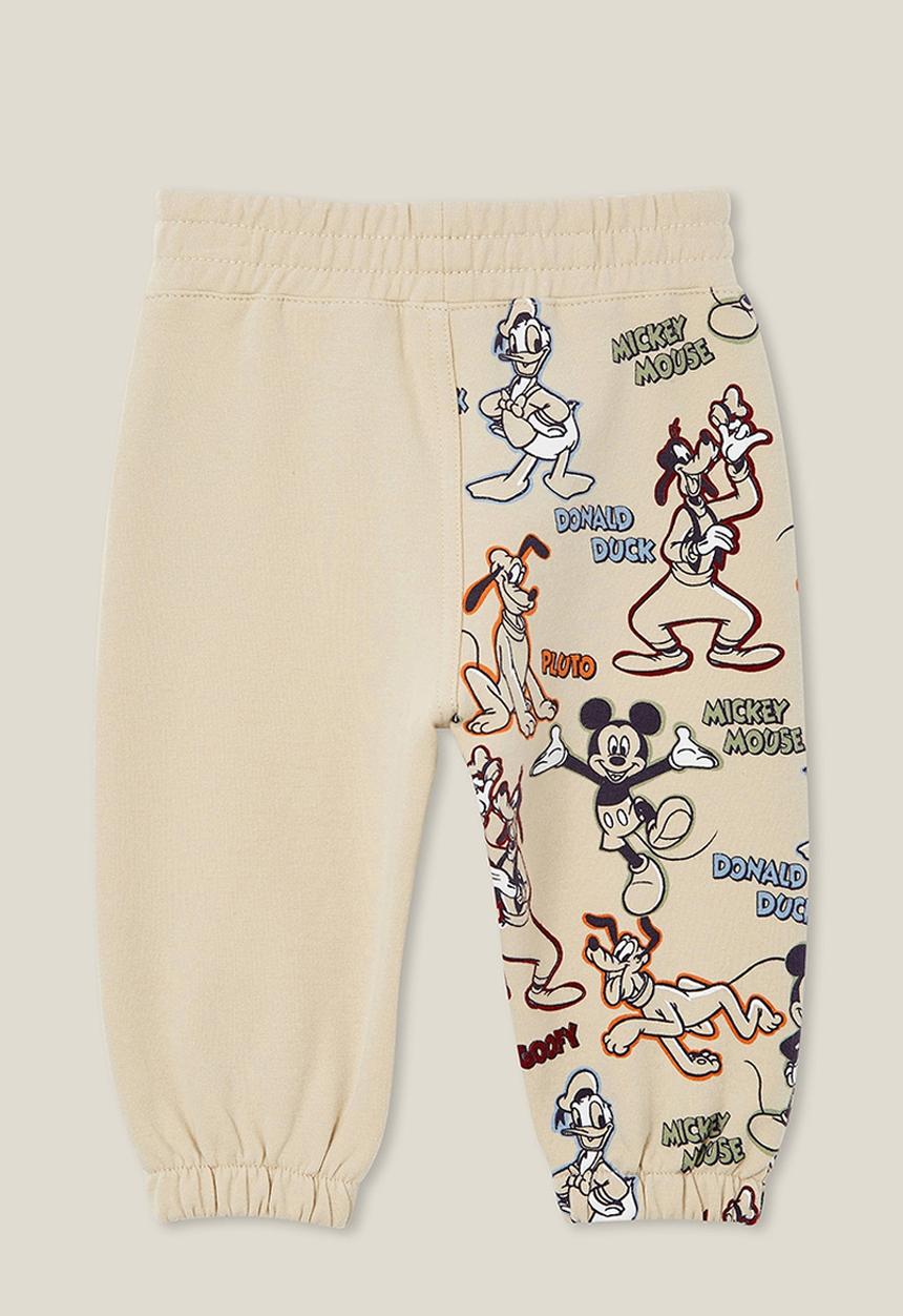 Cotton On - Felix trackpant lcn - lcn dis rainy day/mickey mouse & friends