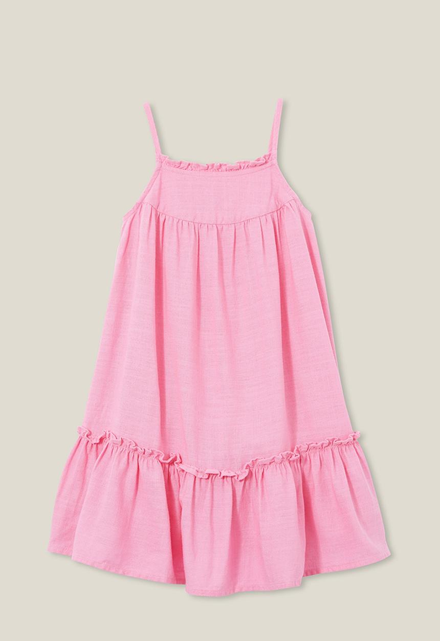 Cotton On - Alice sleeveless dress - pink gerbera