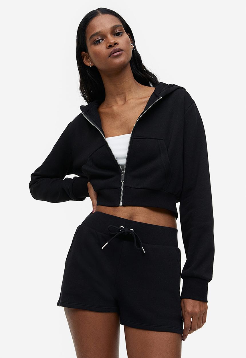 H&M - Sweatshorts - black