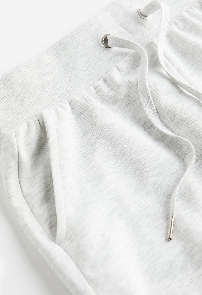 H&M - Sweatshorts - light grey marl