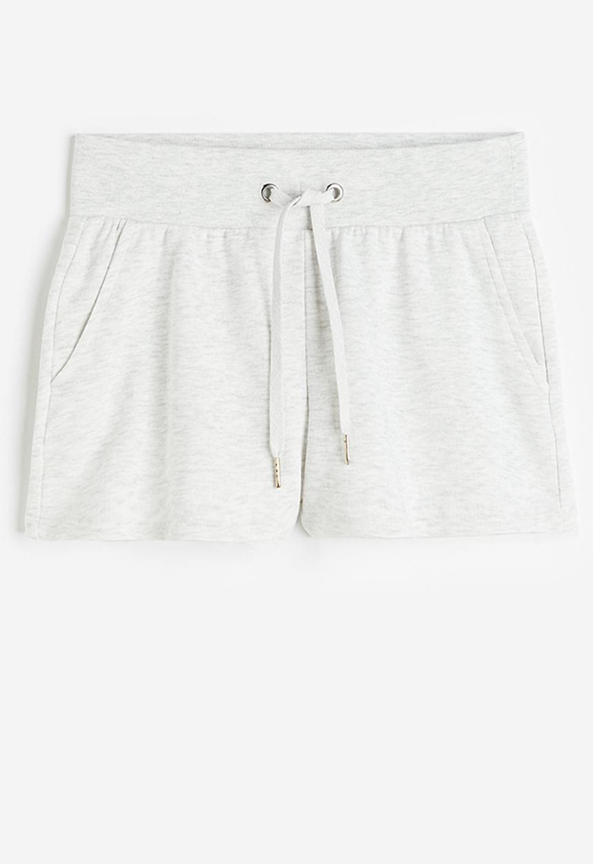 H&M - Sweatshorts - light grey marl