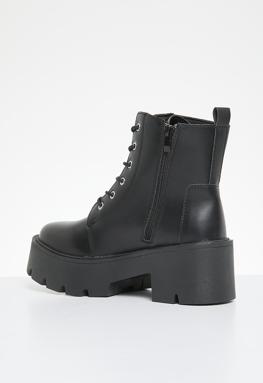 Superbalist - Lara lace-up boot - black