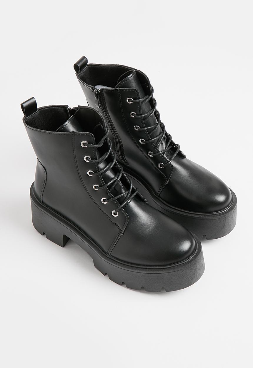 Superbalist - Lara lace-up boot - black