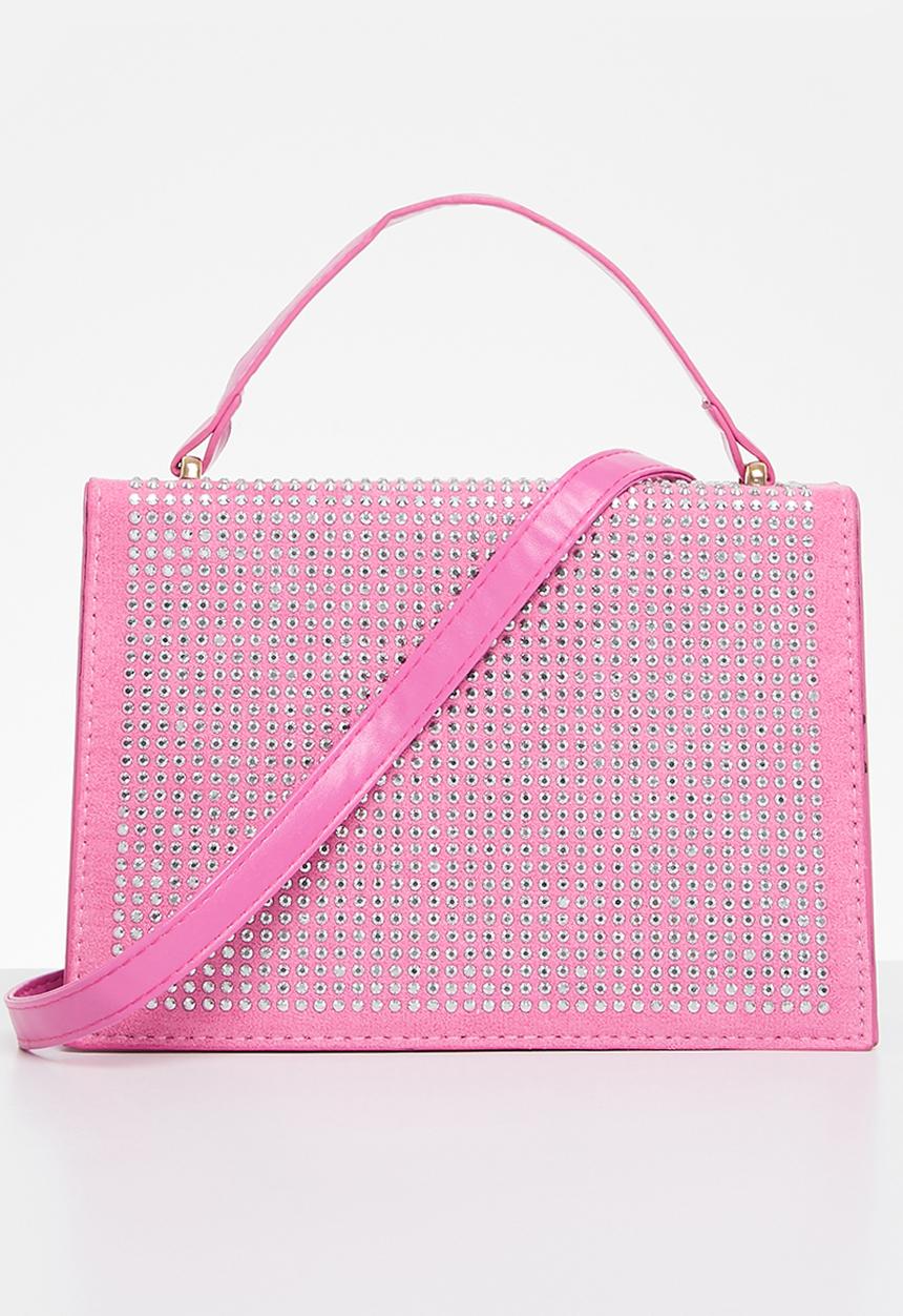 MILLA - Luna clutch bag - pink