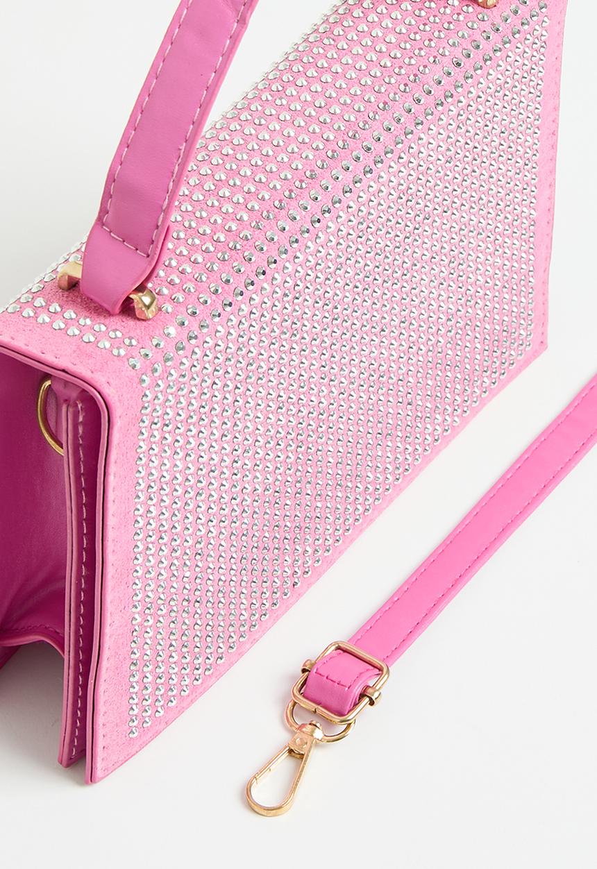 MILLA - Luna clutch bag - pink