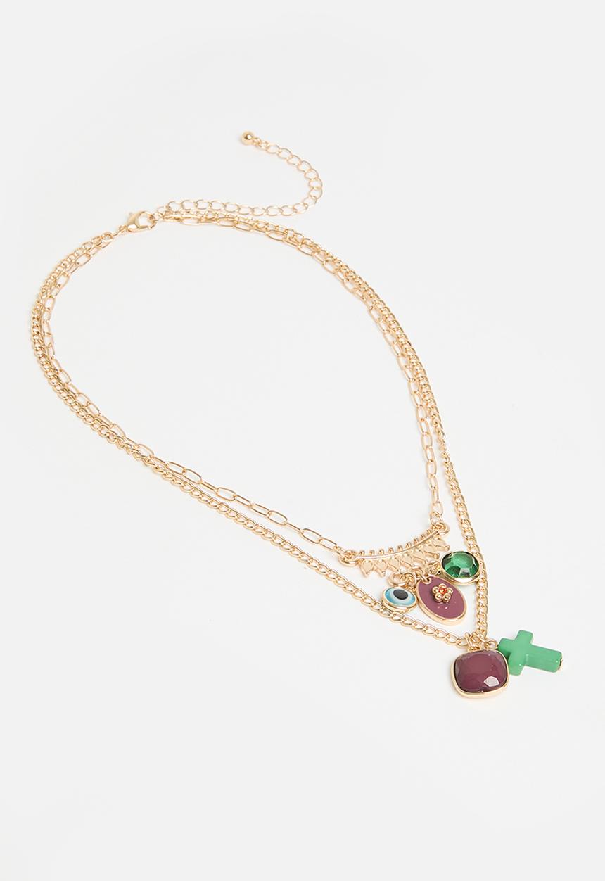 Superbalist - Lottie layered necklace - multi