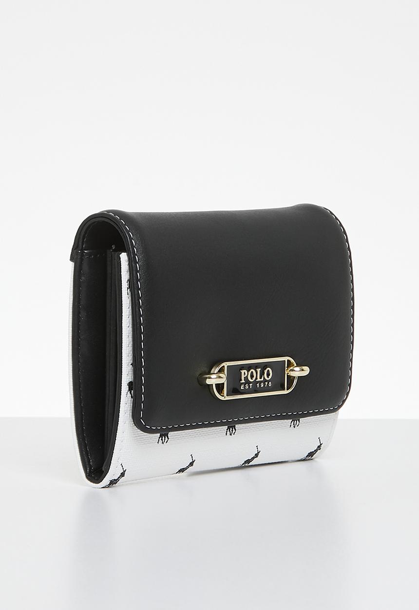 POLO - Marina small clutch purse - black