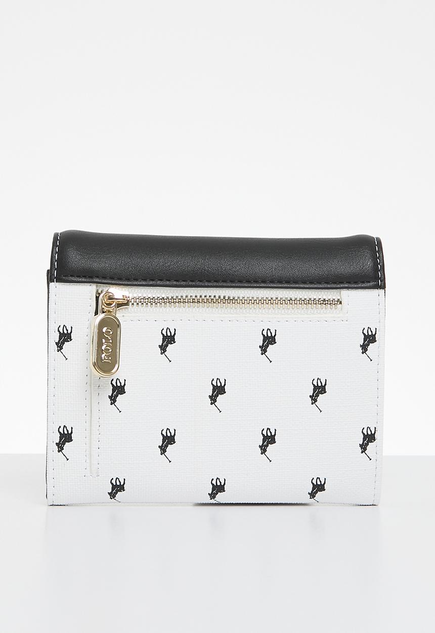 POLO - Marina small clutch purse - black