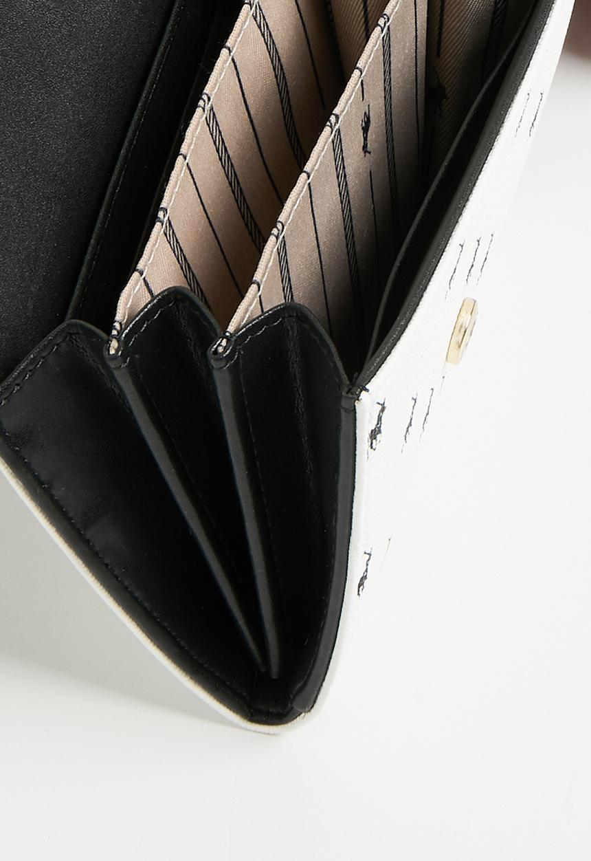 POLO - Marina small clutch purse - black