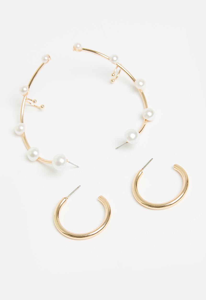 Superbalist - Maggie earring pack - gold