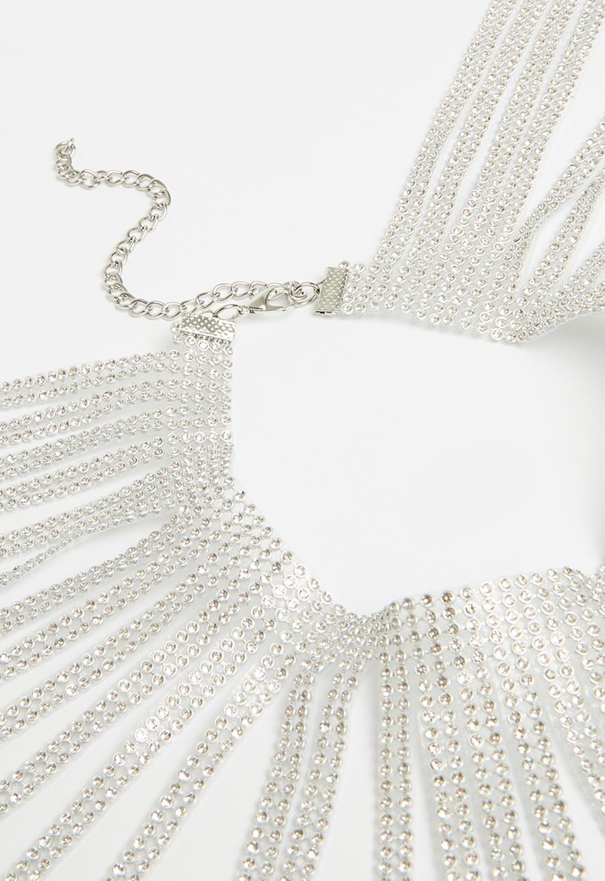 Superbalist - Siena statement necklace - silver