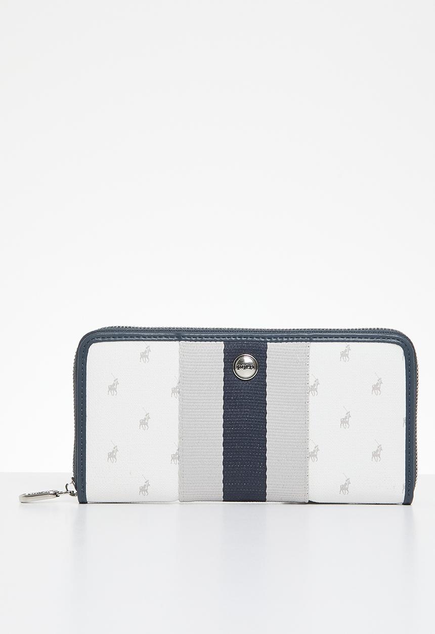 POLO - Parker zip around purse - grey