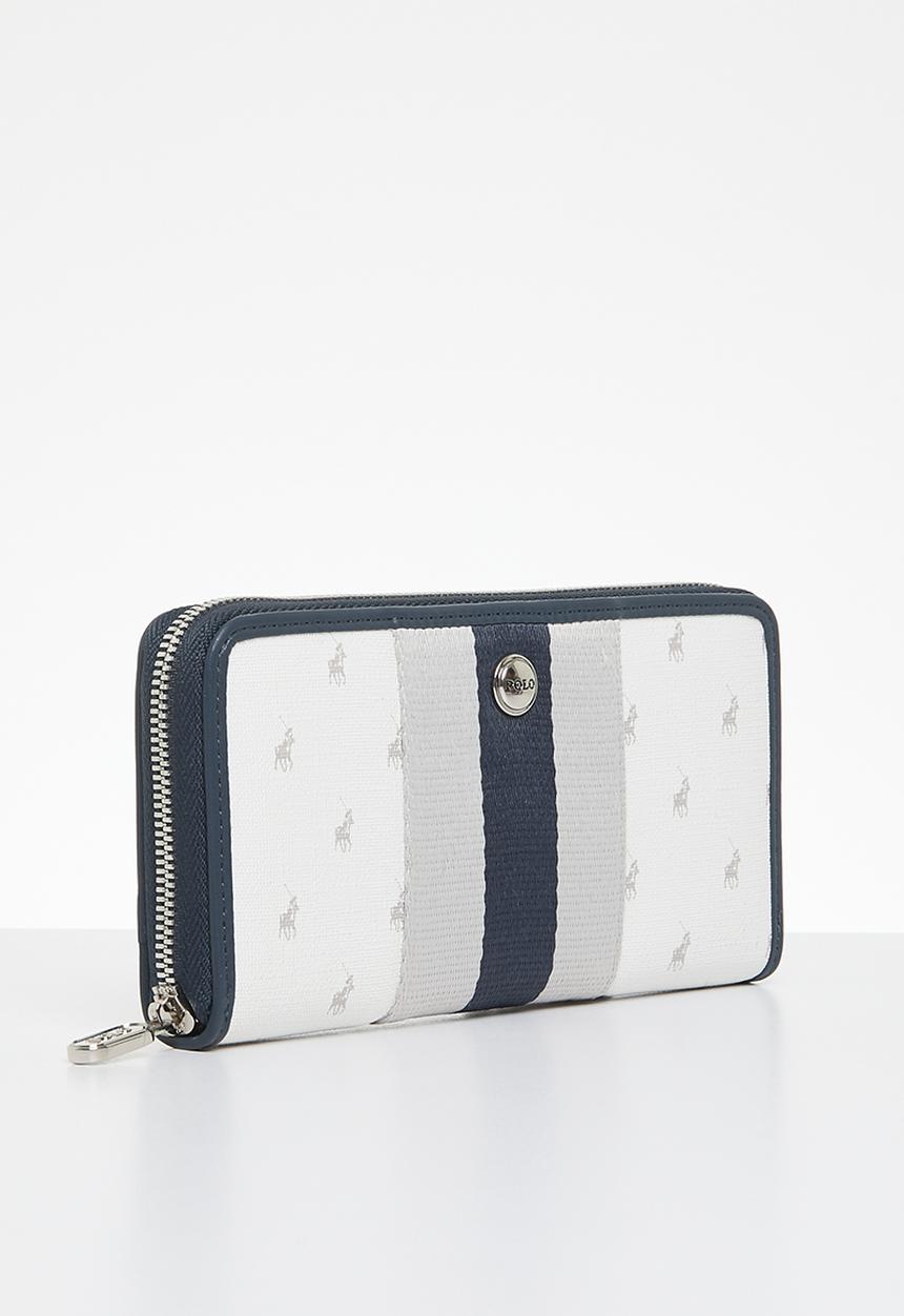POLO - Parker zip around purse - grey