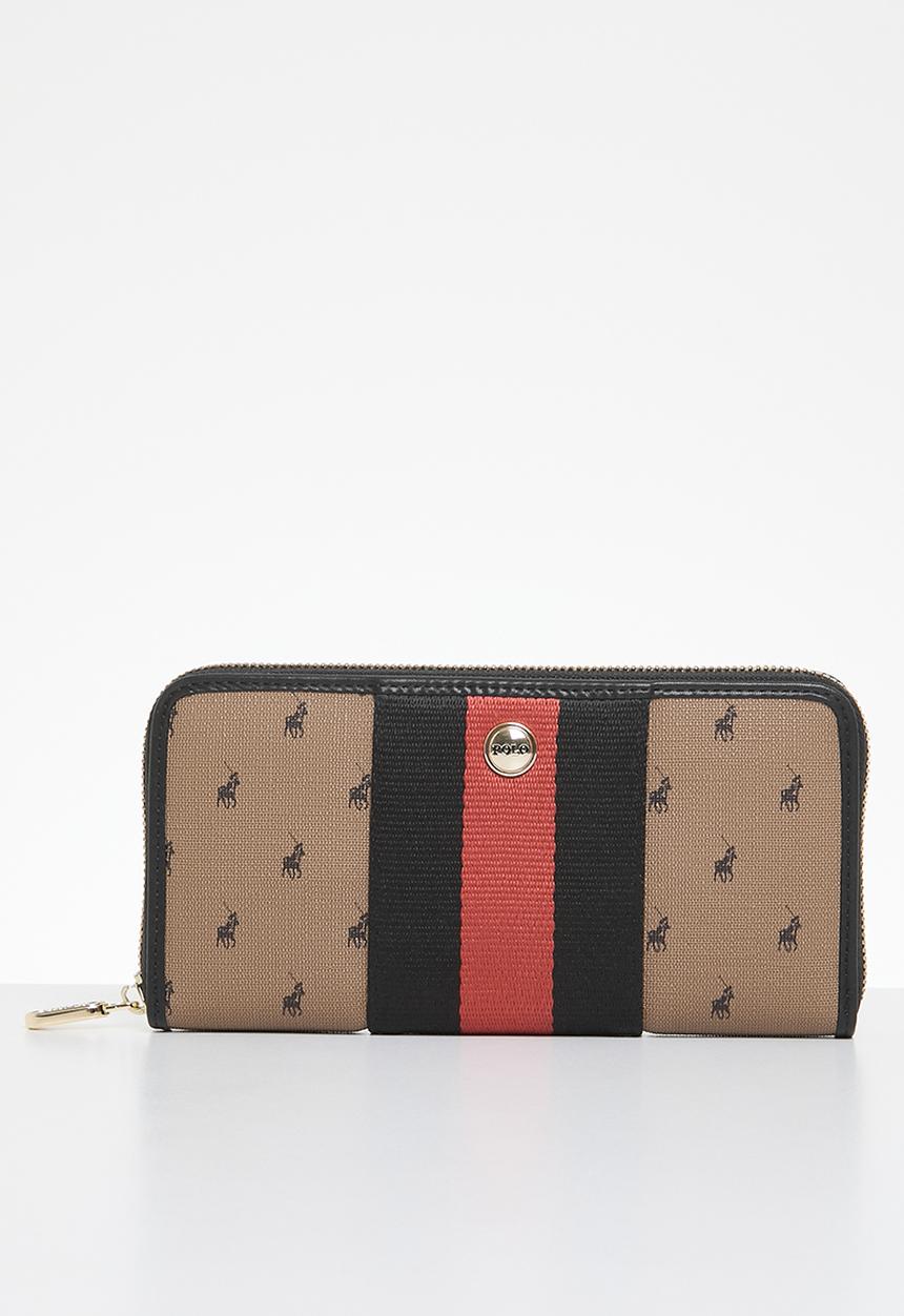 POLO - Parker zip around purse - camel
