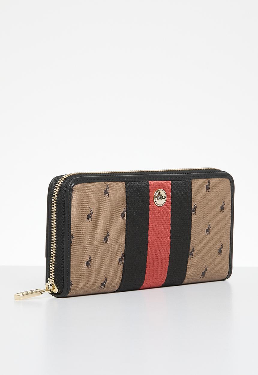POLO - Parker zip around purse - camel