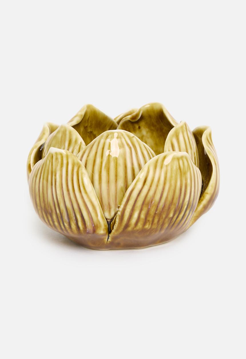 H&S - Arti Tealight Holder - light brown