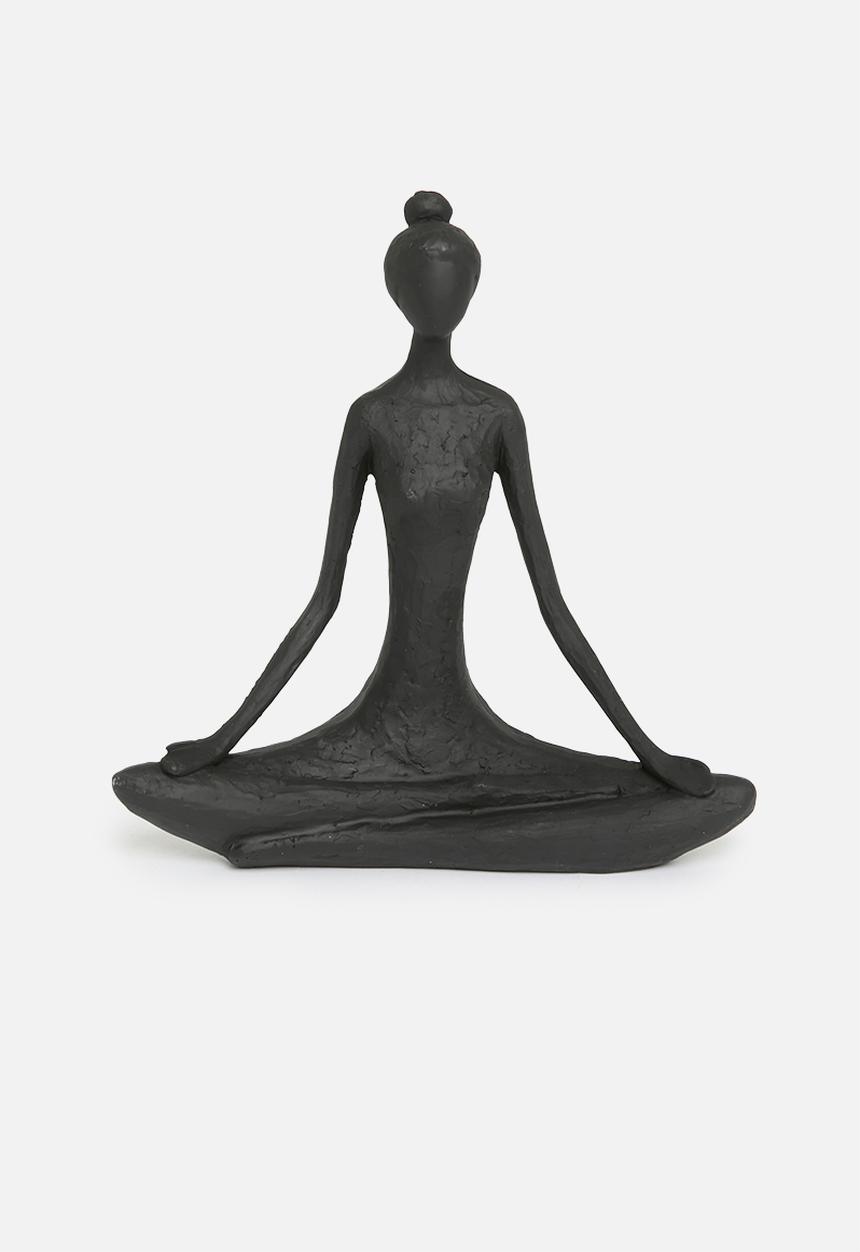 H&S - Yoga Figure Sitting - Black