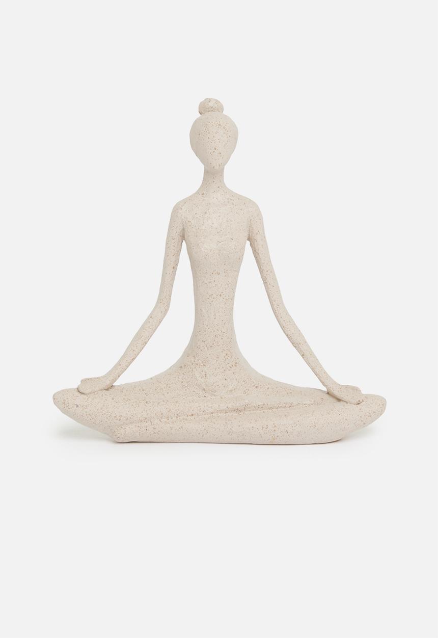 H&S - Yoga Figure Sitting - Sand