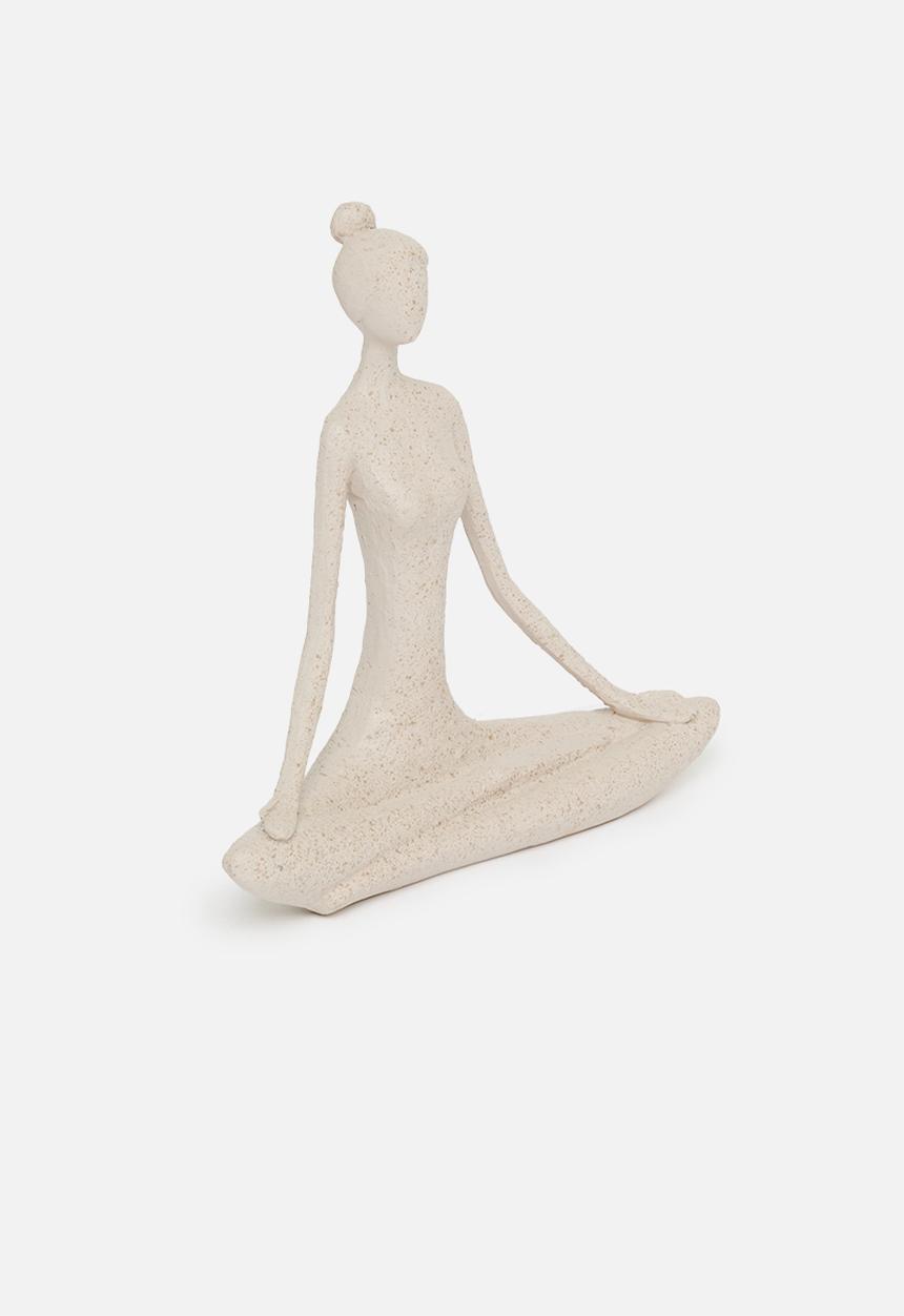 H&S - Yoga Figure Sitting - Sand