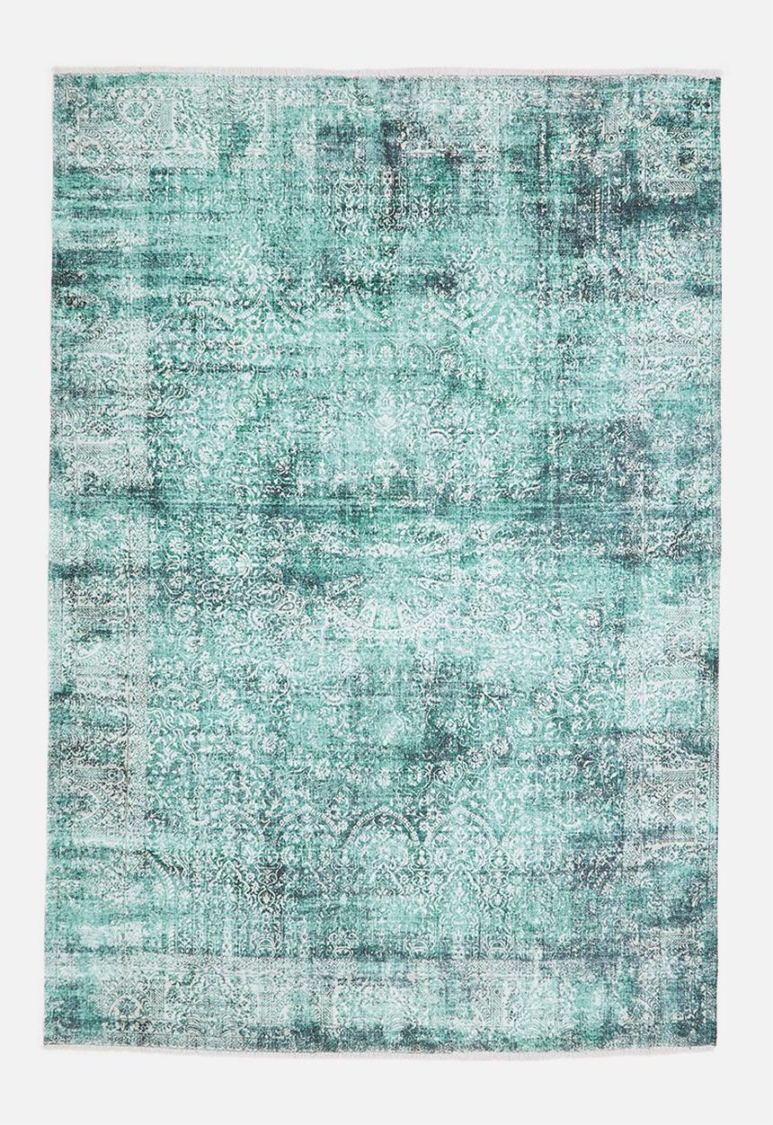Fotakis - Eve printed rug - distressed Emerald