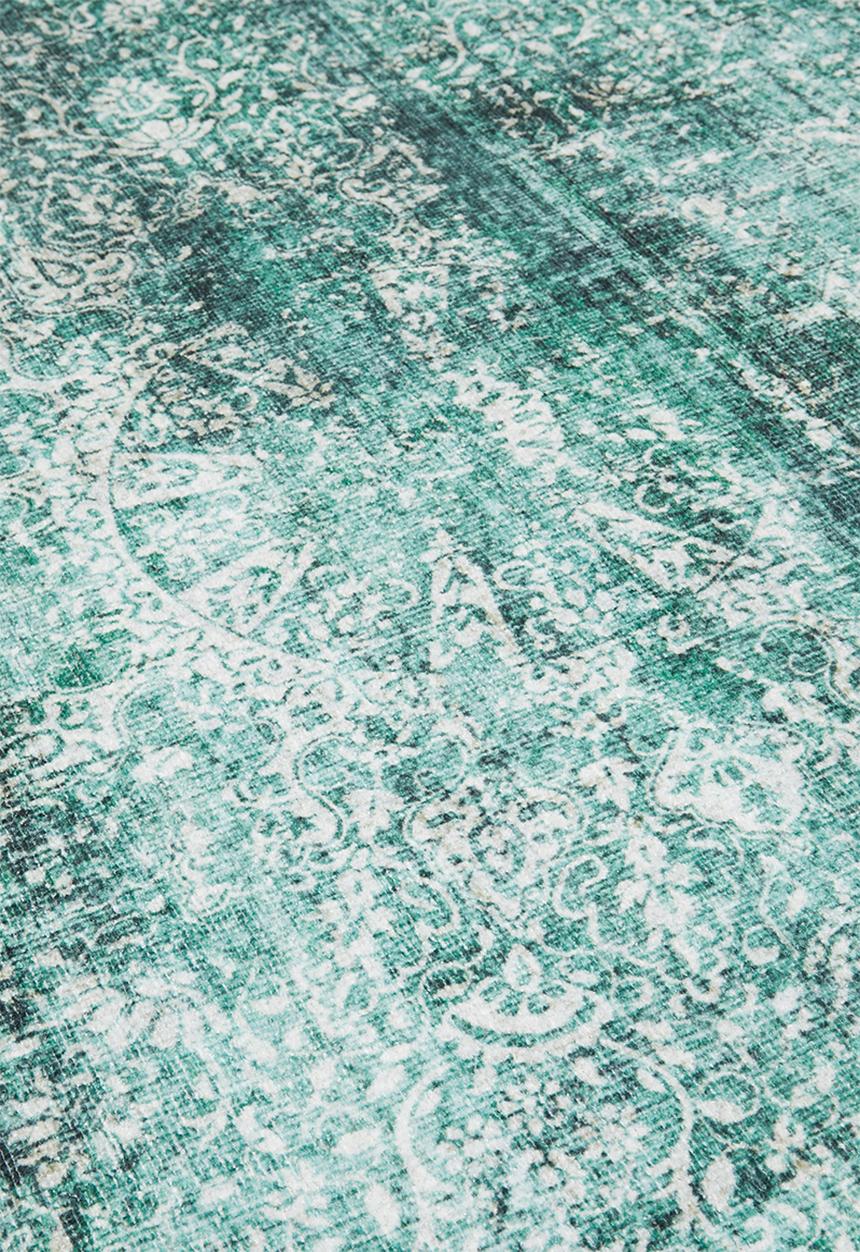 Fotakis - Eve printed rug - distressed Emerald
