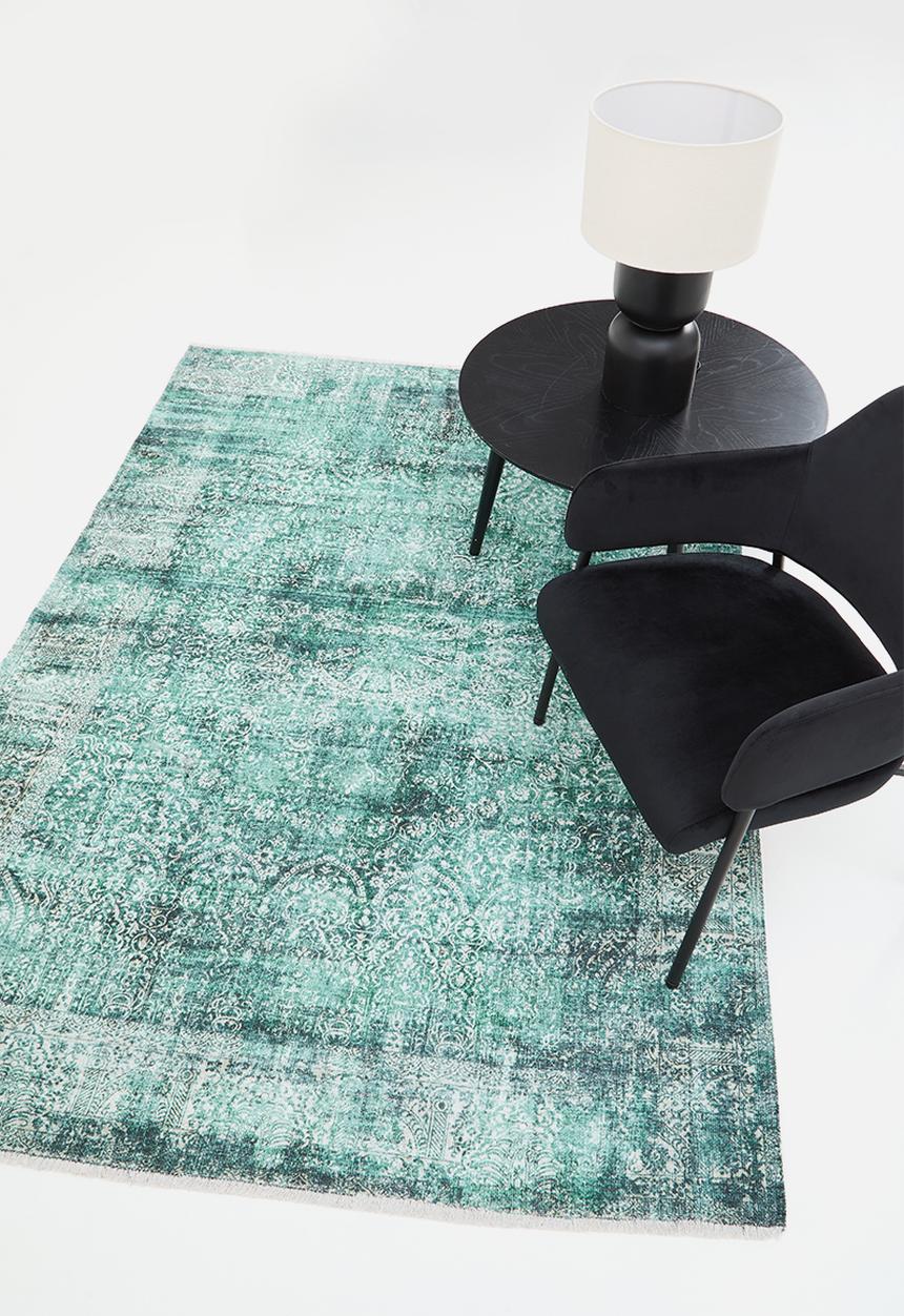 Fotakis - Eve printed rug - distressed Emerald
