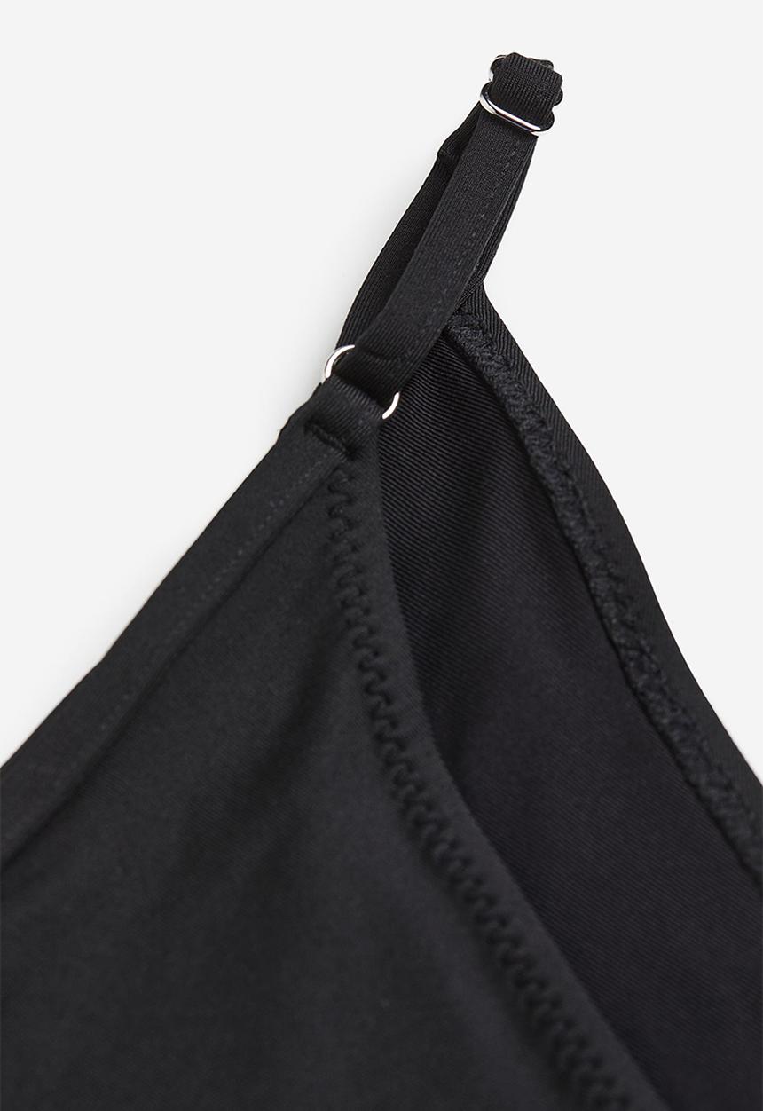 H&M - Tanga bikini bottoms - black