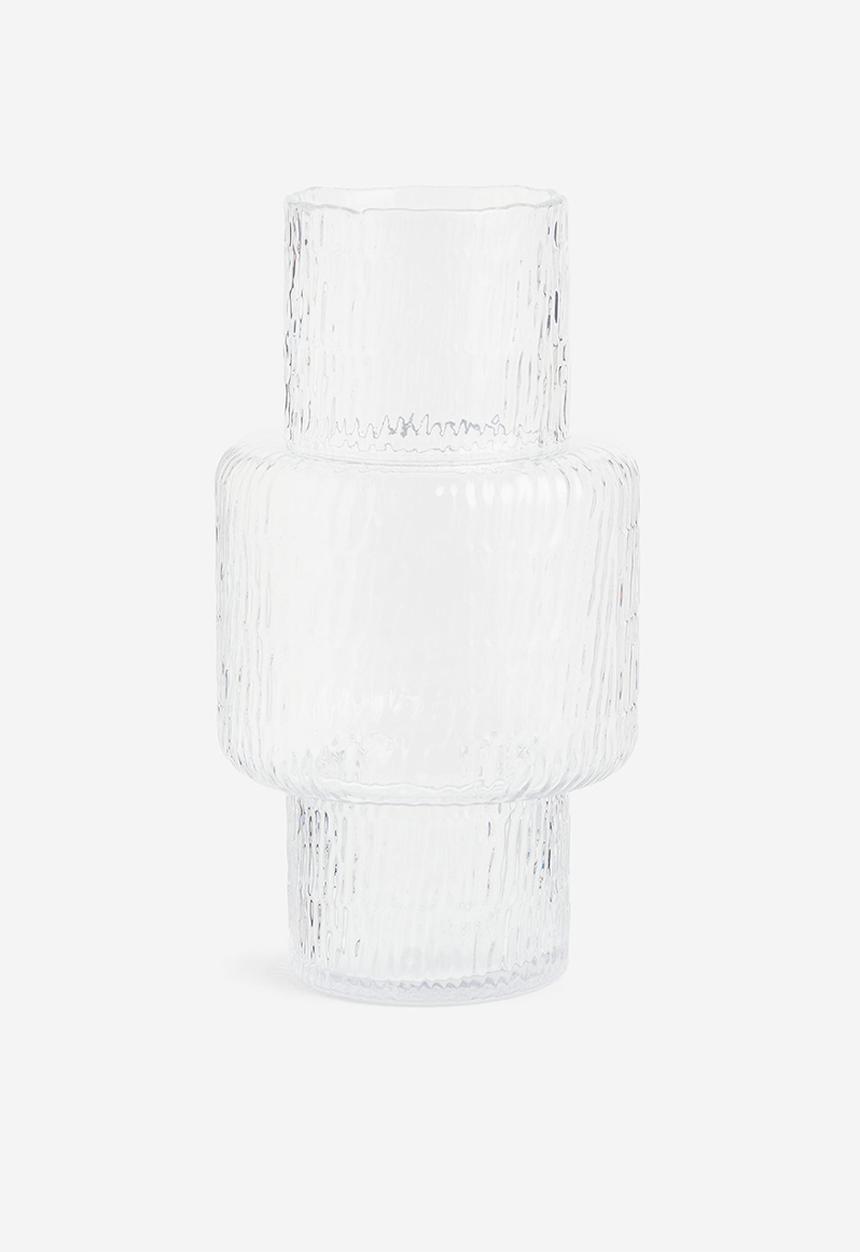 H&M - Large glass vase - transparent