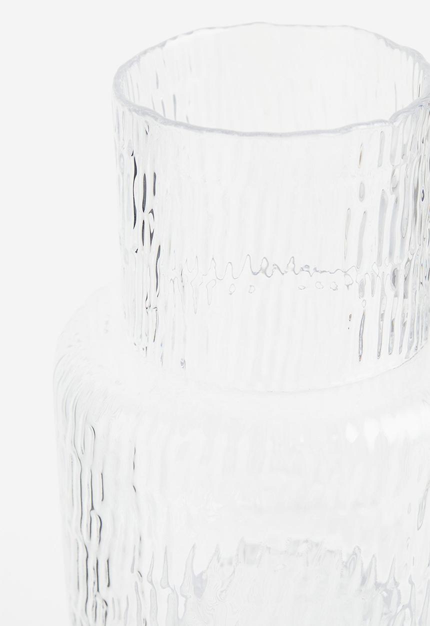 H&M - Large glass vase - transparent