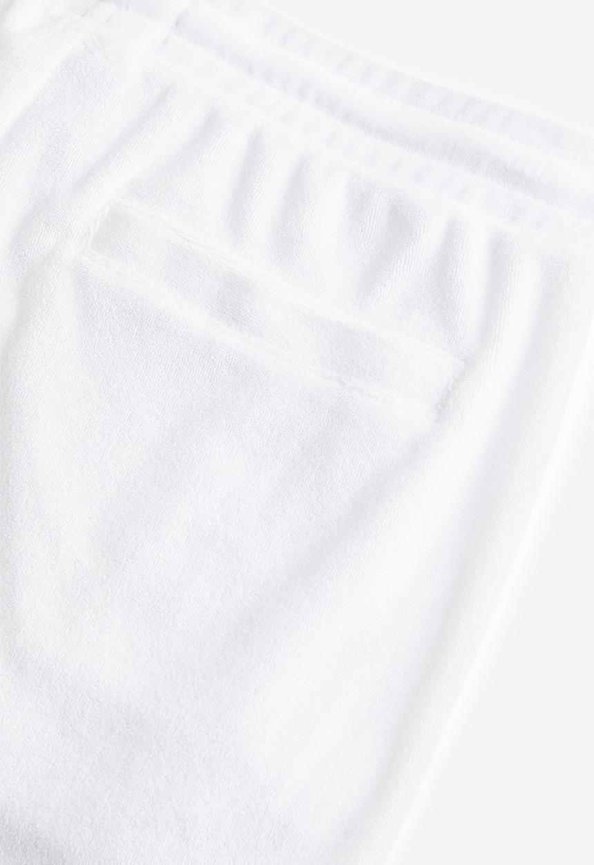 H&M - Relaxed fit sweatshorts - white