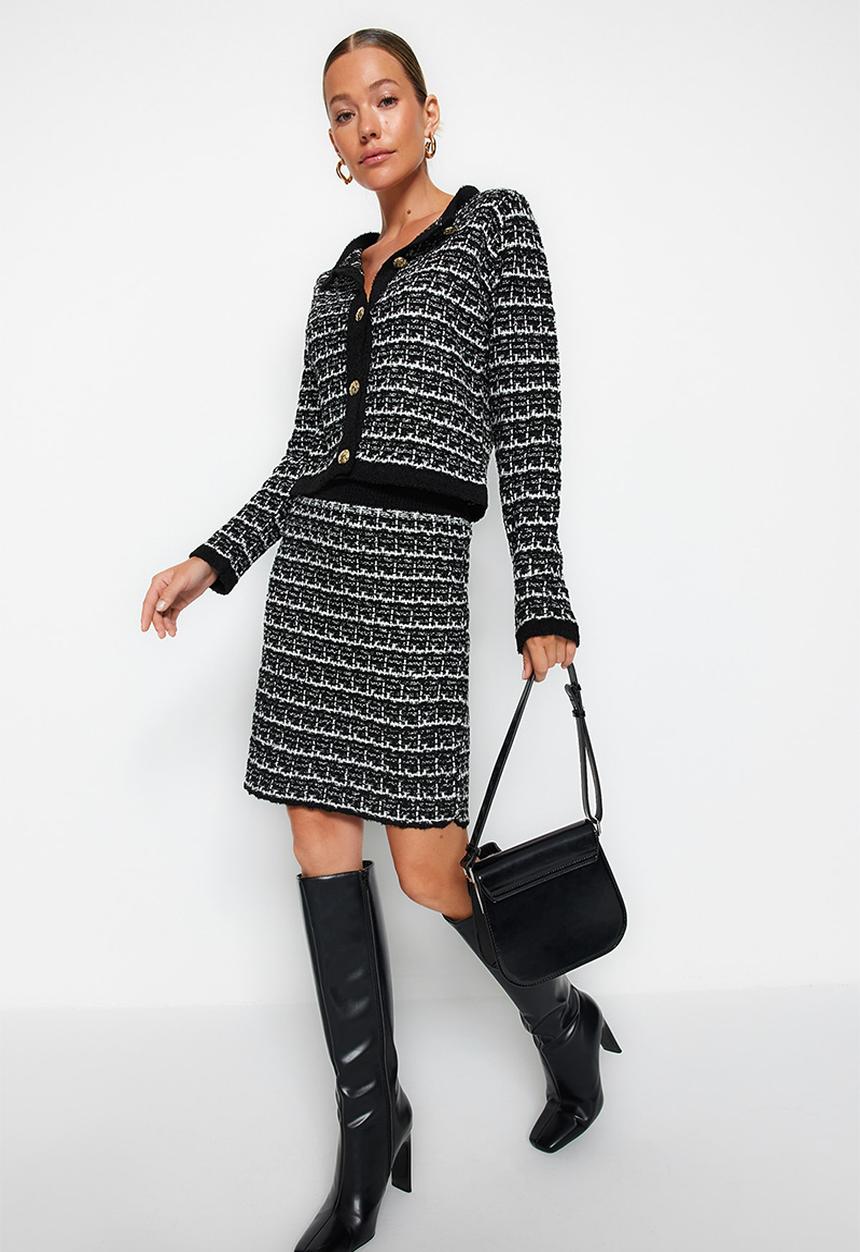 Trendyol - Knitwear two piece set - black