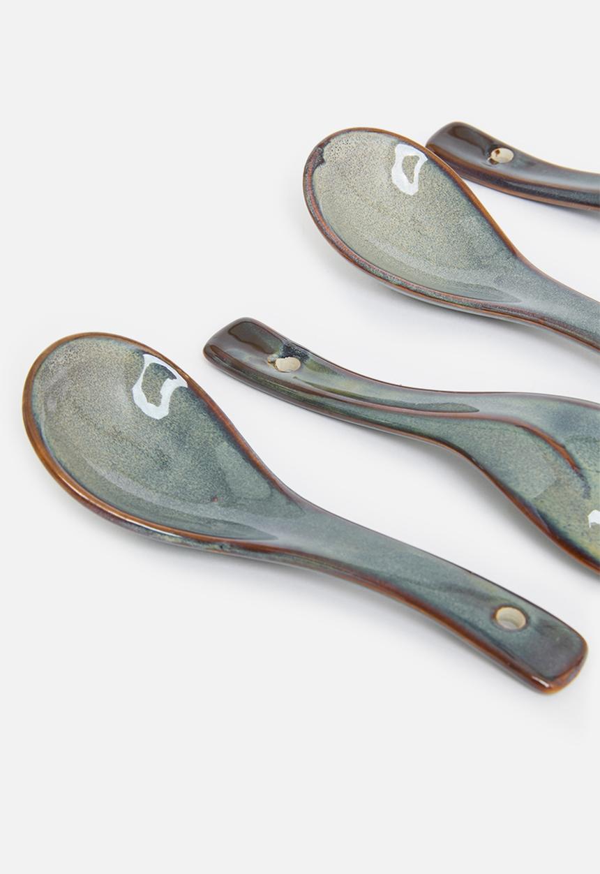Excellent Houseware - Spoonware set - blue