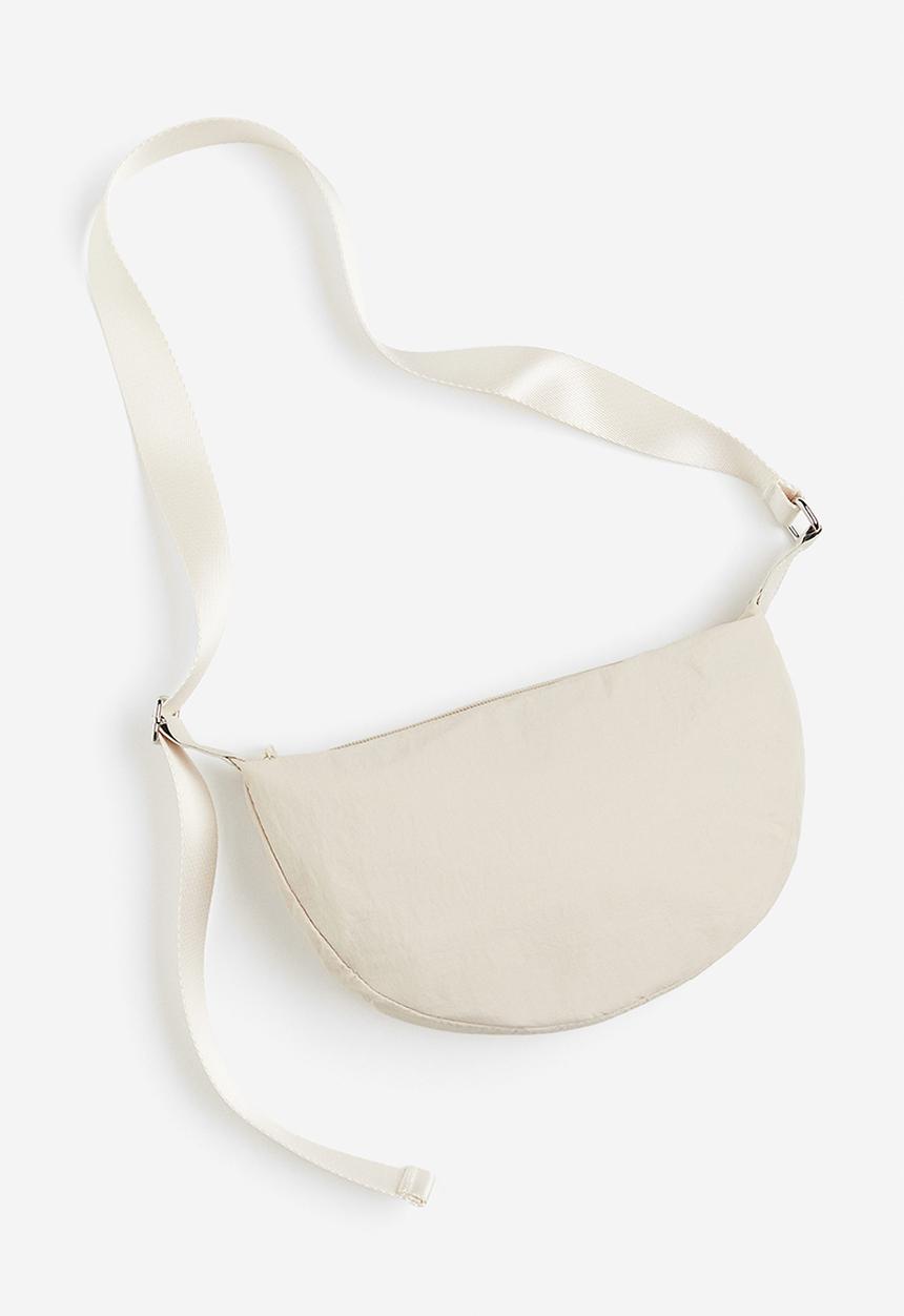 H&M - Nylon shoulder bag - light beige