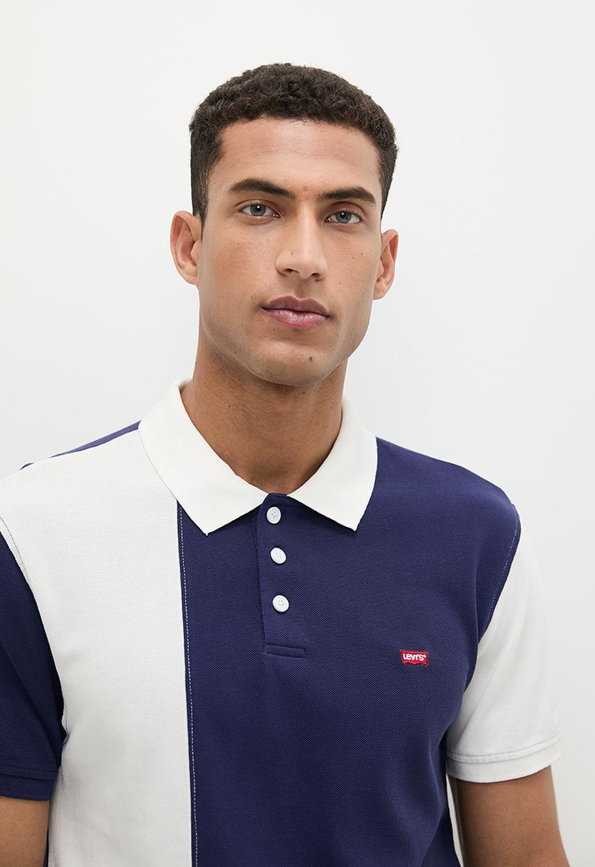 Levi’s® - Ama hm polo - offset blocking ocean cavern 