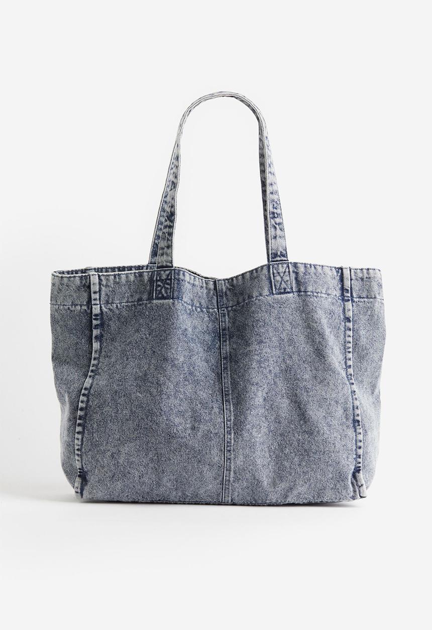 H&M - Denim shopper - denim blue washed out