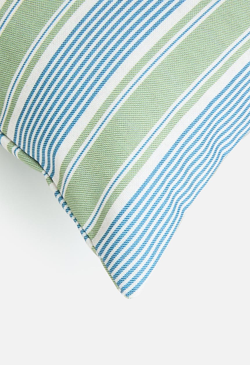 Hertex Haus - Lagoon Patio Cushion Cover - Multi stripes