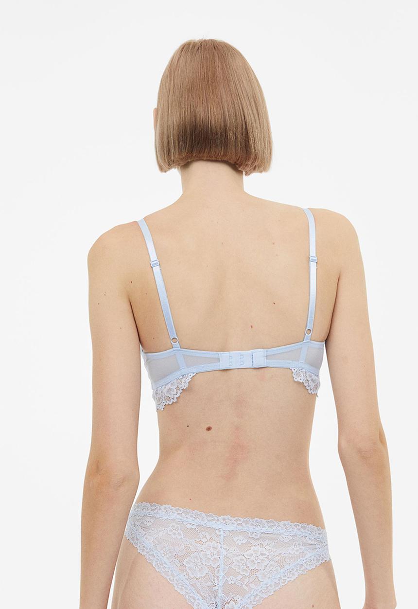 H&M - 3-Pack lace brazilian briefs - multi