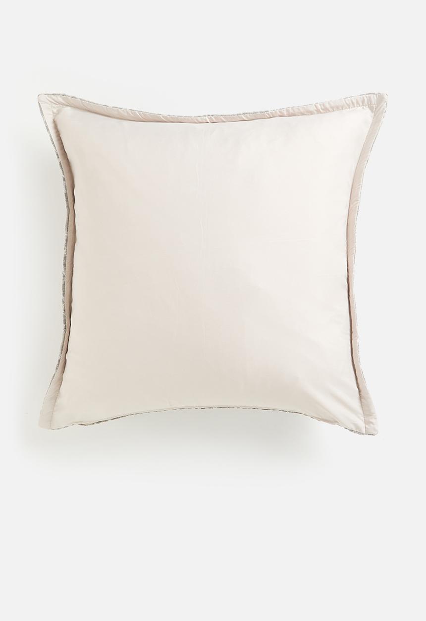 Grey Gardens - Waffle Cushion Cover - Grey 1