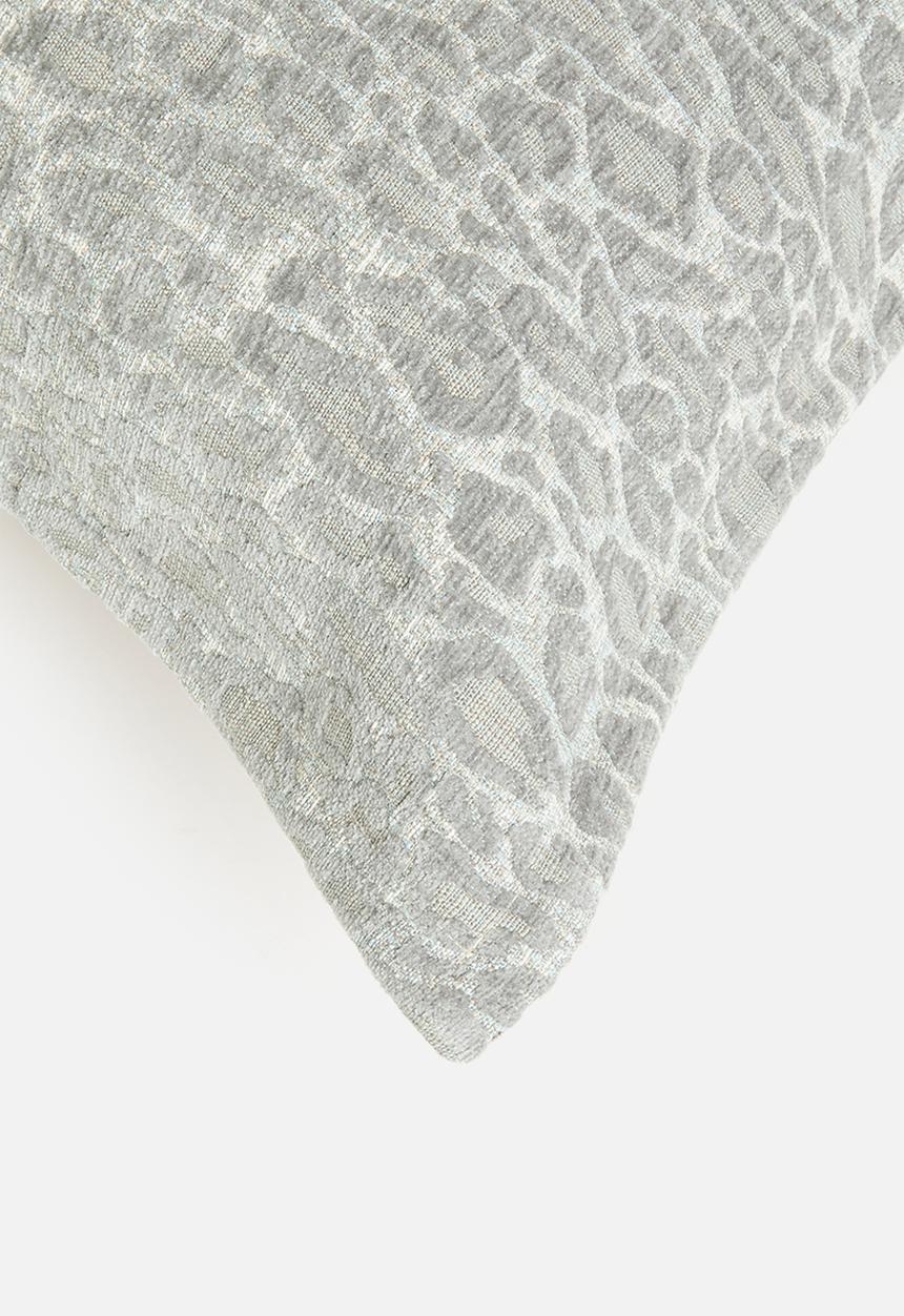 Grey Gardens - Waffle Cushion Cover - Grey 1