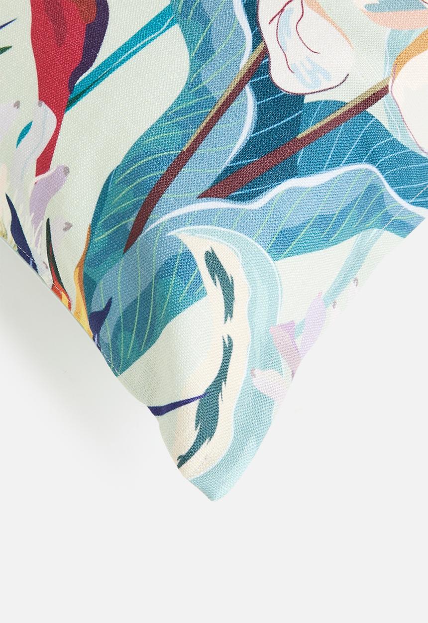 Grey Gardens - Flora Cushion Cover -  Multi