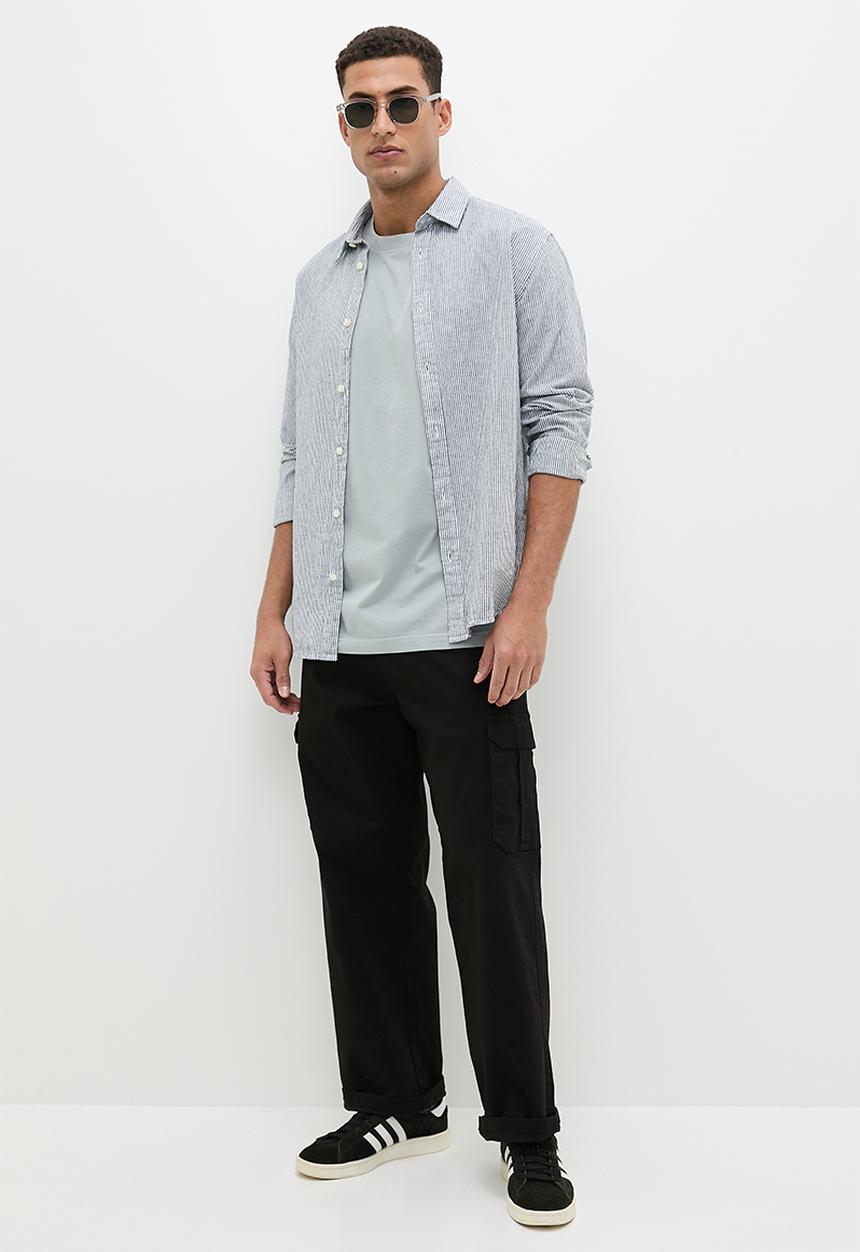 Cotton On - Organic loose fit  T-shirt - blue haze1