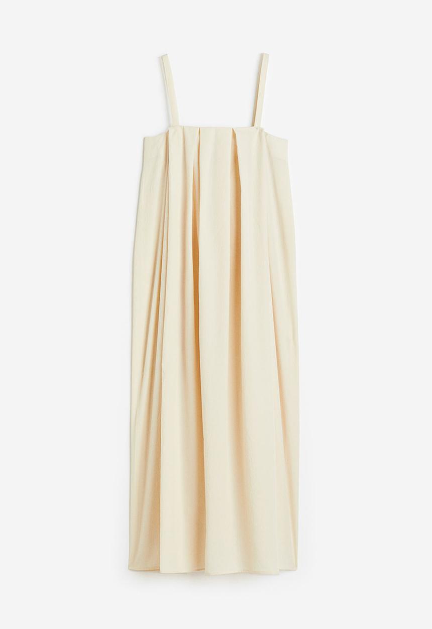 H&M - Pleated dress - cream