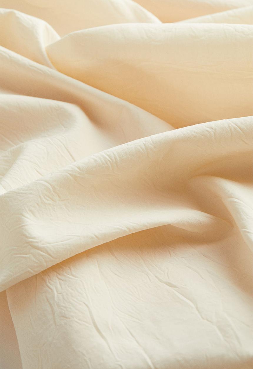 H&M - Pleated dress - cream